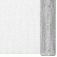 Vidaxl écran en treillis aluminium 112x500 cm argenté 150852