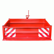 Benne agricole 3 points pour tracteur - Type1500S K1 - charge 1000 kg Benne agricole 3 points pour tracteur - Type1500S K1 - charge 1000 kg