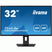 Iiyama ProLite XB3288UHSU-B5 écran plat de PC 80 cm (31.5") 3840 x 2160 pixels 4K Ultra HD LCD Noir Iiyama ProLite XB3288UHSU-B5 écran plat de PC 80 cm (31.5") 3840 x 2160 pixels 4K Ultra HD LCD Noir