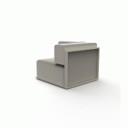 Module d'angle droit THE FACTORY - ecru