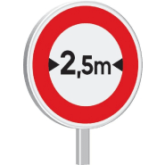 Panneaux permanents Taliasign B 650 mm classe 1 - PPTLGLV1B11-TL02/P_0