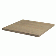 Plateau carré de table d'intérieur Tavola 70x70cm stratifié Ciliego Avola