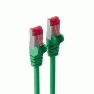 Shiverpeaks Câble patch, cat. 6A, S/FTP, 2,0 m, vert - vert 4017538119452