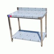 Table murale en acier inoxydable | 850 x 1000 x 600 mm | Gasfrit - gf134