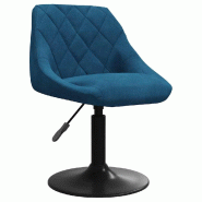 VidaXL Chaise De Salle à Manger Bleu Velours - bleu 3088817