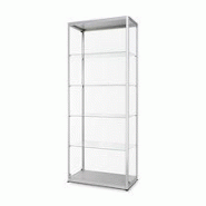 Vitrine En Magasin De Verre Rectangulaire 80 x 40 x 200 cm Vitrine En Magasin De Verre Rectangulaire 80 x 40 x 200 cm
