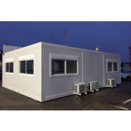Bâtiment modulaire 6036 x 2436 x 2930 - Structure galvanisée juxtaposable, superposable R+2 - BTS / OSR 15 VERSION 2022 Bâtiment modulaire 6036 x 2436 x 2930 - Structure galvanisée juxtaposable, superposable R+2 - BTS / OSR 15 VERSION 2022