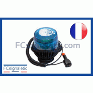 Gyrophare Gyroled M130 bleu embase magnétique prise allume cigare classe 2 STANDBY MERCURA 29619-01 Gyrophare Gyroled M130 bleu embase magnétique prise allume cigare classe 2 STANDBY MERCURA 29619-01