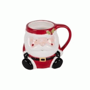 Mug Santa Claus 35 cl - Multicolore Rond Pierre Table Passion 11x7 cm - multicolore pierre 3106232100246 Mug Santa Claus 35 cl - Multicolore Rond Pierre Table Passion 11x7 cm - multicolore pierre 3106232100246