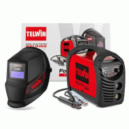 Poste à souder MMA Inverter Force 165 + Cagoule TELWIN Poste à souder MMA Inverter Force 165 + Cagoule TELWIN