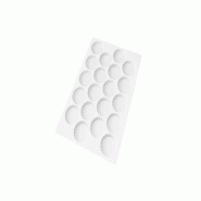 Schneider - Tapis emporte-pièce en plastique, rond, dentelé, No. 1, Ø 90 mm - plastique 166001