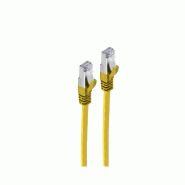 Shiverpeaks Câble patch plat BASIC-S U/FTP, Cat. 6A, 3,00 m - jaune 4017538060464