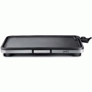 SIMÉO SIMEO Plancha électrique 2200w 54,5x30cm pla470 - noir 3576160026794