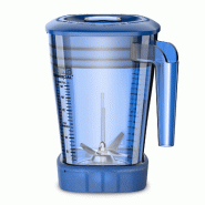 WARING Accessoire pour Blender de bar - Récipient Raptor® bleu 1.4 L sans BPA en copolyester CAC93XI-06 - CAC93XI-06