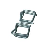 Boucles métalliques 13 mm pour feuillard textile - carton de 1 000 boucles