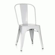 Chaise VANTAGGIO COMFORT métallique blanc hjh OFFICE - blanc métal 645022