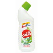 LA CROIX Gel Disinfettante Per WC Alla Candeggina - Flacone Da 750 Ml, Freschezza Pura, Azione Potente