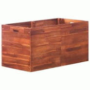 Helloshop26 - Jardinière lit surélevé plantes fleurs jardin 100 x 50 x 50 cm bois d'acacia 02_0001180 - 3000075441538 Helloshop26 - Jardinière lit surélevé plantes fleurs jardin 100 x 50 x 50 cm bois d'acacia 02_0001180 - 3000075441538