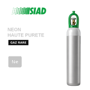 Néon (Ne) SIAD pour enseignes lumineuses - gaz rare à luminescence rouge-orangé - bouteilles B50, B20 et B10