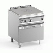 Plaque coup de feu professionnel a gaz sur four a gaz domina pro 700 - PTPG77FG