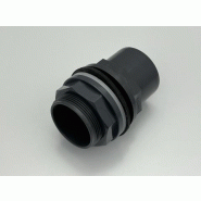 Raccord de réservoir PVC fileté et MF à coller - 20x25x3/4" - Référence : 01TLIV020025D