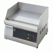 Cuistance Plaque à snacker électrique en inox - largeur 550 mm - Gr550