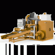 Granulateur de cuivre 180 kg/h - pour recyclage des câbles électriques - EcoCuivre V35 Granulateur de cuivre 180 kg/h - pour recyclage des câbles électriques - EcoCuivre V35