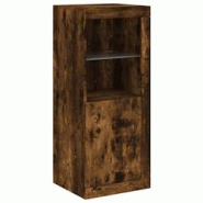 Helloshop26 - Buffet bahut commode armoire meuble de rangement organisateur cuisine salle de séjour salon avec lumières LED 41 x 37 02_0029883 - 300 Helloshop26 - Buffet bahut commode armoire meuble de rangement organisateur cuisine salle de séjour salon avec lumières LED 41 x 37 02_0029883 - 300