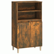 Helloshop26 - Buffet bahut commode armoire meuble de rangement organisateur cuisine salle de séjour salon haut 60 x 36 x 110 cm bois 02_0033374 - 300_0