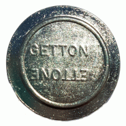 Jeton bi-métal - Jeton station de lavage / Jeton consigne à ski / Jeton accès sanitaire / ...