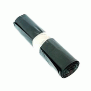 NOVACLEAN Sac Poubelle 130L Économique 30µ - Transparent Teinté PEBD Recyclé - Tri Sélectif Grand Volume XL - Lot de 200 - noir SP130BD30-BDR