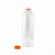 Packnwood FHC - 150 pcs - Bouteille transparente en plastique PET 500ml avec bouchon orange - recyclable et pratique pour congélateur - 68x187mm - 210BOUT502 Packnwood FHC - 150 pcs - Bouteille transparente en plastique PET 500ml avec bouchon orange - recyclable et pratique pour congélateur - 68x187mm - 210BOUT502