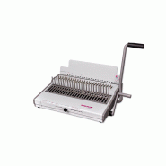 Relieur Combi S - Perforelieuse de bureau à peignes plastiques, jusqu'à 480 feuilles reliées