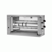 Rôtissoire verticale électrique - 2 broches - 12 poulets | MCM - 2EE-L - 718603516186