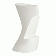 Tabouret haut design in & out NOMA - ice