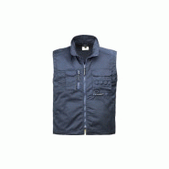 VESTE de travail sans manche NAVY bleu (8navg)_0