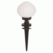 WellHome - Lampadaire d'extérieur Baikal noir 25x25x50cm - noir multi-matériau WH2984