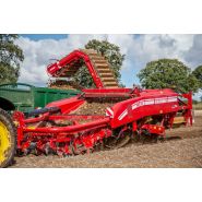 Arracheuse-chargeuse gt 300 3 rangs - grimme france - puissance du moteur 115 kw - vitesse 25 km/h