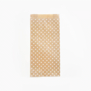 Clairefontaine Sachet de 50 pochettes kraft 50 g/m², 16x30+5cm, motif Etoiles - marron 394107C