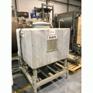 Cuve inox 1000 litres d'occasion avec agitation - référence : c5915