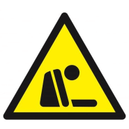Danger risque d'asphyxie 300x300x300mm TALIAPLAST | 629322 Danger risque d'asphyxie 300x300x300mm TALIAPLAST | 629322