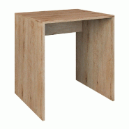 Extension PMR pour comptoir Vertigo chêne clair 70x60x75cm