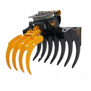 Grappin multifonction  pour les travaux forestiers_0