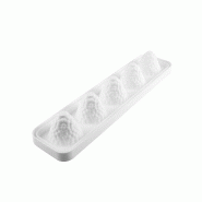 Moule en silicone Silikomart Mora 110 Ø 65 mm x 67 mm, blanc - blanc silicone 8051085257843