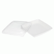 Packnwood FHC - 200Pcs - Saladier carré blanc en pulpe, Bagasse de Canne à Sucre - 235x235x28mm 1000ml - blanc Bagasse 210APOP1000 Packnwood FHC - 200Pcs - Saladier carré blanc en pulpe, Bagasse de Canne à Sucre - 235x235x28mm 1000ml - blanc Bagasse 210APOP1000
