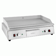 Plancha électrique en chrome double zone L 790 mm - Buffalo - JE876
