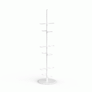 Présentoir Round avec 12  niveaux - blanc mat