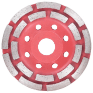 Vidaxl disque de broyage diamanté à double ligne 115 mm 143249 Vidaxl disque de broyage diamanté à double ligne 115 mm 143249