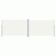 VidaXL Auvent latéral rétractable Crème 200x600 cm Modèle Zéphyr Horizon Plus - 318007