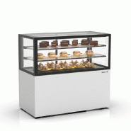 Vitrine réfrigérée INTEGRA sur base - 1200 mm - 3 niveaux - H1100 mm - IN120/50-110 | Sayl Barcelona